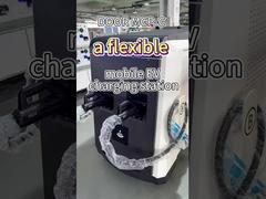 Demonstração de Função da Estação de Carregamento EV Móvel MCP-C