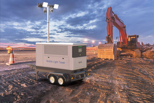 Últimos blogs da empresa sobre Como a Energia da Porta Garante Energia Confiável para Canteiros de Obras ao Ar Livre, de Escavadeiras à Iluminação