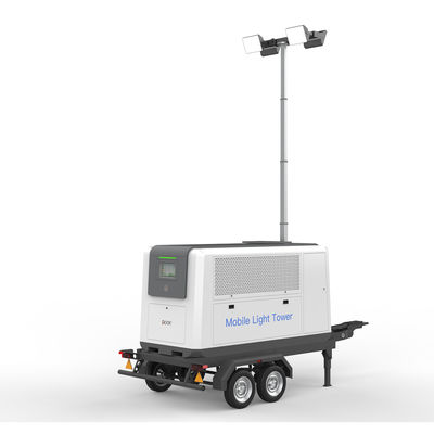 1000W LED Mobile Light Tower Energy Storage Charger para emergência de mineração de construção